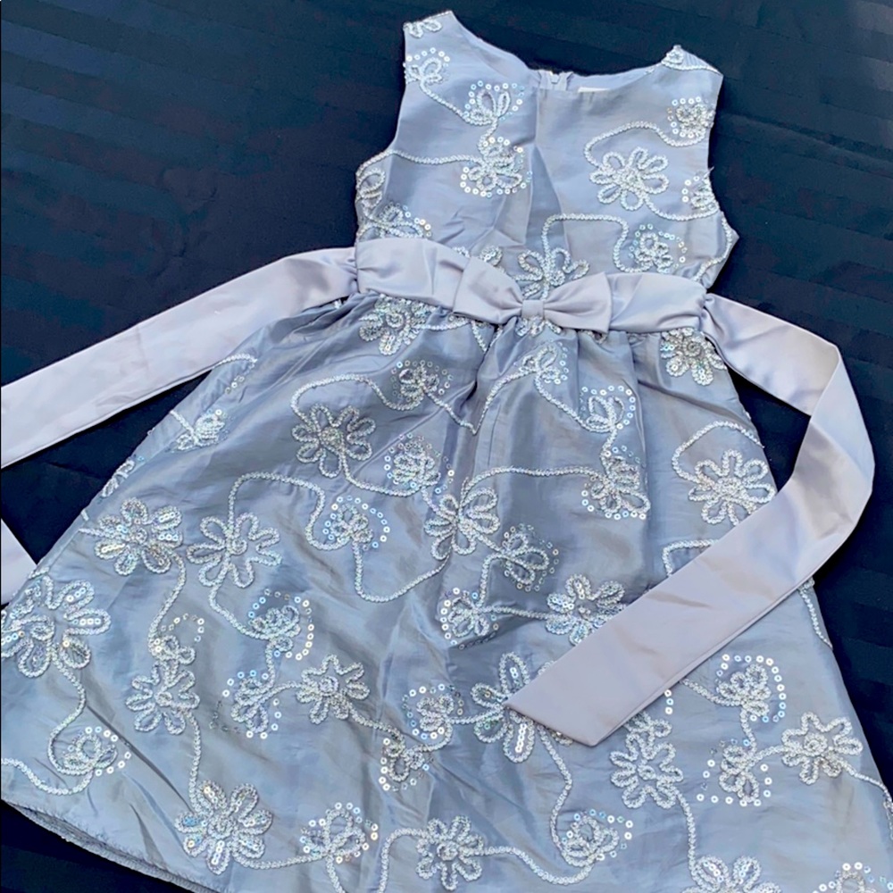 Silver Formal Dress - Size 7